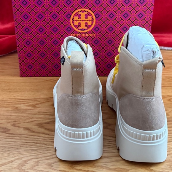 Tory Burch NIB Camp Sneaker Boot (8) - Picture 10 of 16